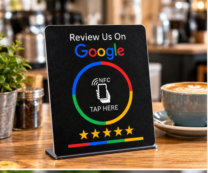 Google Review NFC Counter Stand